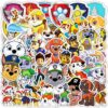 qw0575a 50pcs or 100pcs/pack The Puppy Wangwang Team stickers