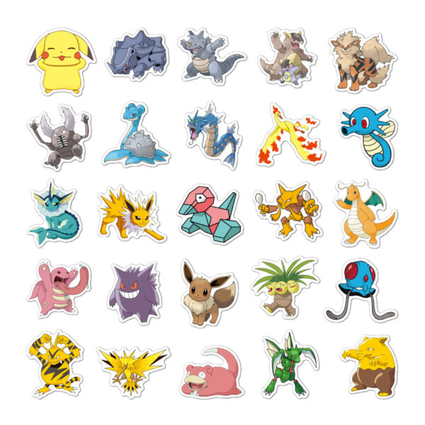qw0582a 100pcs/pack Pokemon stickers