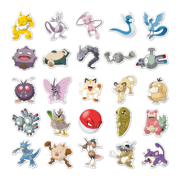 qw0582a 100pcs/pack Pokemon stickers