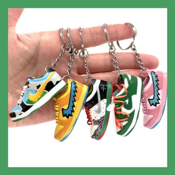 Single-keychain low-top DUNK series AJ keychain