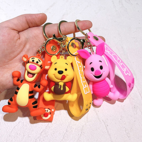 ZY1771A Vinnie Bear Keychain