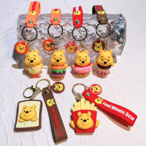 ZY1771A Vinnie Bear Keychain