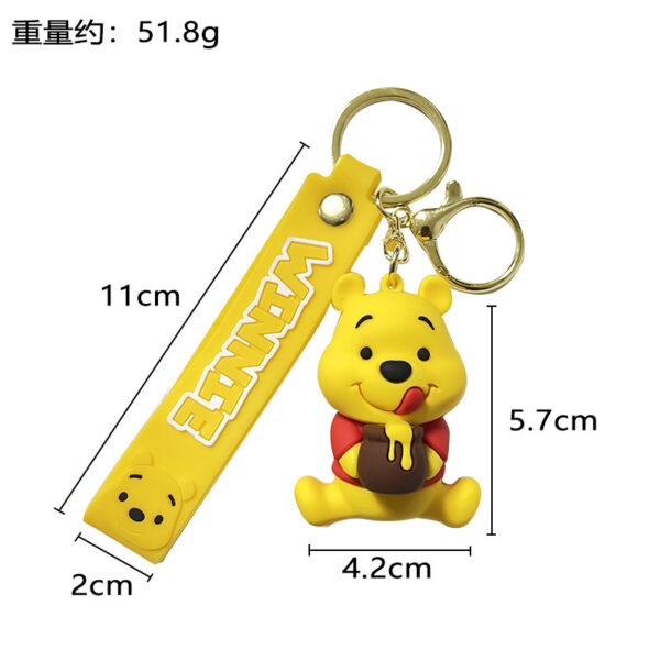 ZY1771A Vinnie Bear Keychain